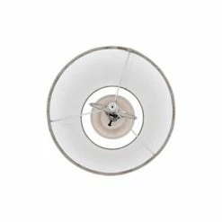 Transparent Glass Table Lamp with Cotton Shade - 3R Studios 8 Transparent Glass Table Lamp with Cotton Shade - 3R Studios -Desk Lamps sales shop unnamed file 5285