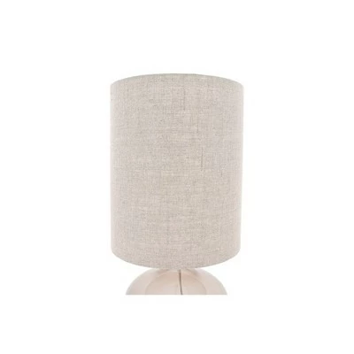 Transparent Glass Table Lamp with Cotton Shade - 3R Studios 5 Transparent Glass Table Lamp with Cotton Shade - 3R Studios - Image 5