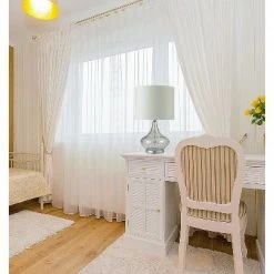 24.5" Traditional Fluted Glass Table Lamp with Rotary Switch (Includes CFL Light Bulb) Clear - Ore International