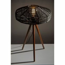 24" Kingston Table Lamp Black - Adesso -Desk Lamps sales shop unnamed file 5333