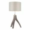 25" Wishbone Table Lamp Light Gray - LumiSource