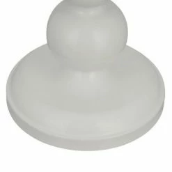 23" Balustraude Table Lamp (Includes LED Light Bulb) White - Cresswell Lighting -Desk Lamps sales shop unnamed file 5365