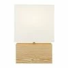 14.5" MDF Table Lamp Natural - Cresswell Lighting