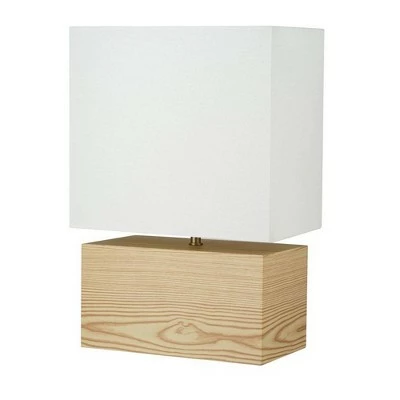 14.5" MDF Table Lamp Natural - Cresswell Lighting 4 14.5" MDF Table Lamp Natural - Cresswell Lighting - Image 4