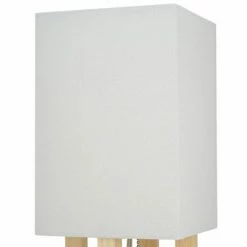 15" Square MDF Table Lamp (Includes LED Light Bulb) Natural - Cresswell Lighting 7 15" Square MDF Table Lamp (Includes LED Light Bulb) Natural - Cresswell Lighting -Desk Lamps sales shop unnamed file 5384