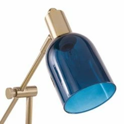 44185" Marcel Desk Lamp Blue/Gold/White - LumiSource -Desk Lamps sales shop unnamed file 5411