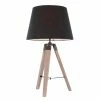 27" Compass Table Lamp Black/Gray - LumiSource