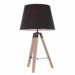 Desk Lamps sales shop 60 27" Compass Table Lamp Black/Gray - LumiSource