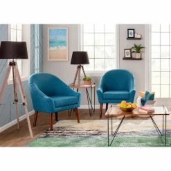 27" Compass Table Lamp Black/Gray - LumiSource -Desk Lamps sales shop unnamed file 5428