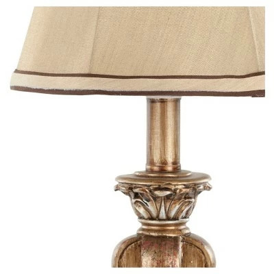 (Set of 2) 17" Gabriella Mini Urn Lamp (Includes CFL Light Bulb) Gold - Safavieh 2 (Set of 2) 17" Gabriella Mini Urn Lamp (Includes CFL Light Bulb) Gold - Safavieh - Image 2