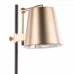 25-29" Metric Table Lamp Antique Brass/White - LumiSource -Desk Lamps sales shop unnamed file 5459