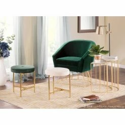 25-29" Metric Table Lamp Antique Brass/White - LumiSource -Desk Lamps sales shop unnamed file 5463