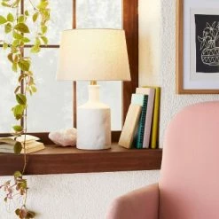 Desk Lamps sales shop 43 Opalhouse Designed With Jungalow Matte Ceramic Table Lamp White (Includes LED Light Bulb) - Opalhouse™ designed with Jungalow™