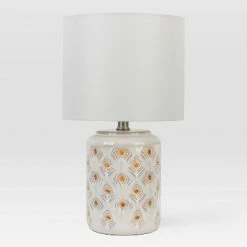 Diamond Cutout Table Lamp with Lit Base - Opalhouse™ -Desk Lamps sales shop unnamed file 5476