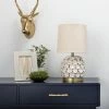 Ceramic Applique Table Lamp Cream - Opalhouse