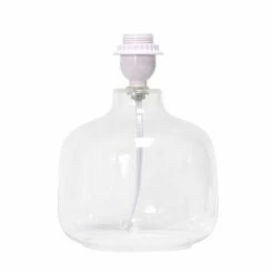 Glass Table Lamp with Fabric Shade Fresh White - Simple Designs 11 Glass Table Lamp with Fabric Shade Fresh White - Simple Designs -Desk Lamps sales shop unnamed file 571