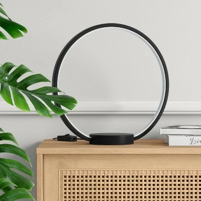 12.5" Table Lamp (Includes LED Light Bulb) Black - Project 62™ 1 12.5" Table Lamp (Includes LED Light Bulb) Black - Project 62™