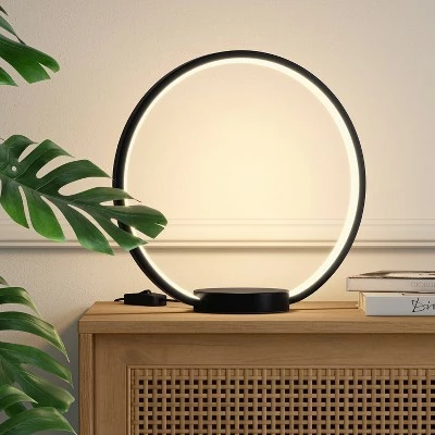 12.5" Table Lamp (Includes LED Light Bulb) Black - Project 62™ 2 12.5" Table Lamp (Includes LED Light Bulb) Black - Project 62™ - Image 2