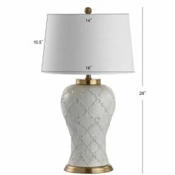 JONATHAN Y 29" Ceramic Arthur Table Lamp (Includes LED Light Bulb) Beige - JONATHAN Y 5 JONATHAN Y 29" Ceramic Arthur Table Lamp (Includes LED Light Bulb) Beige - JONATHAN Y -Desk Lamps sales shop unnamed file 626
