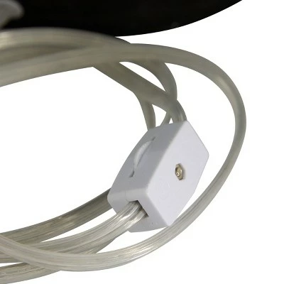 Olivia & May 23" x 15" Modern Ceramic Table Lamp Black - Olivia & May 8 Olivia & May 23" x 15" Modern Ceramic Table Lamp Black - Olivia & May - Image 8