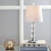 JONATHAN Y 20" Crystal Hudson Mini Table Lamp (Includes LED Light Bulb) Clear - JONATHAN Y