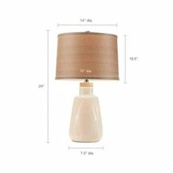 Hampton Hill 24.5" Tate Table Lamp Ivory -Desk Lamps sales shop unnamed file 671