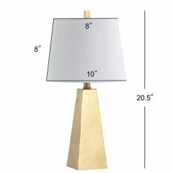 JONATHAN Y 20.5" Alexis Resin Table Lamp (Includes LED Light Bulb) Gold - JONATHAN Y -Desk Lamps sales shop unnamed file 685