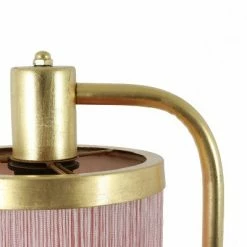 26.5" Framboise Fringe Shade Table Lamp Gold Leaf - Decor Therapy 11 26.5" Framboise Fringe Shade Table Lamp Gold Leaf - Decor Therapy -Desk Lamps sales shop unnamed file 697