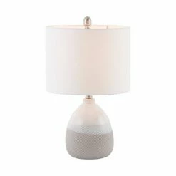 510 Design 20.5" Driggs Table Lamp Gray
