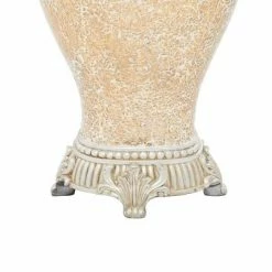 Olivia & May 30" x 18" Glam Glass Table Lamp Beige - Olivia & May 12 Olivia & May 30" x 18" Glam Glass Table Lamp Beige - Olivia & May -Desk Lamps sales shop unnamed file 732