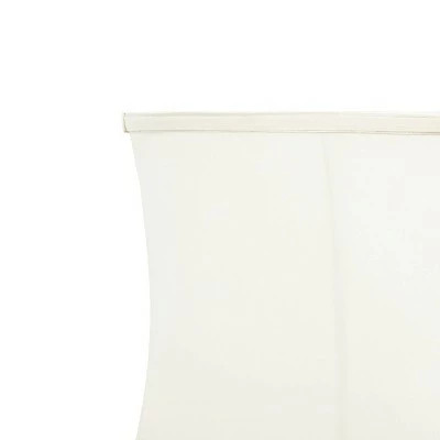 Olivia & May 30" x 18" Glam Glass Table Lamp Beige - Olivia & May 4 Olivia & May 30" x 18" Glam Glass Table Lamp Beige - Olivia & May - Image 4