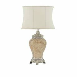 Olivia & May 30" x 18" Glam Glass Table Lamp Beige - Olivia & May 16 Olivia & May 30" x 18" Glam Glass Table Lamp Beige - Olivia & May -Desk Lamps sales shop unnamed file 736