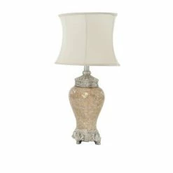 Olivia & May 30" x 18" Glam Glass Table Lamp Beige - Olivia & May 19 Olivia & May 30" x 18" Glam Glass Table Lamp Beige - Olivia & May -Desk Lamps sales shop unnamed file 739
