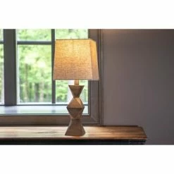 Knox Stacked Diamond Lamp Desert Brown - Decor Therapy -Desk Lamps sales shop unnamed file 780