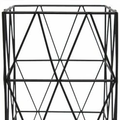 Metal Geometric Square Table Lamp Black - Simple Designs -Desk Lamps sales shop unnamed file 839