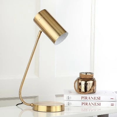 22.5" Crane Table Lamp Gold (Includes LED Light Bulb) - Safavieh 1 22.5" Crane Table Lamp Gold (Includes LED Light Bulb) - Safavieh