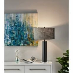 Ezra Table Lamp Black - Adesso -Desk Lamps sales shop unnamed file 866