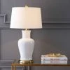 JONATHAN Y 29" Ceramic Julian Table Lamp (Includes LED Light Bulb) - JONATHAN Y Navy