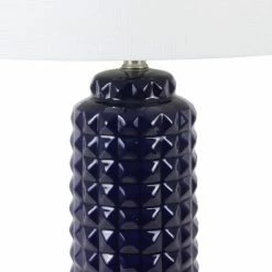 24" (Set of 2) Felix Table Lamps Blue (Includes LED Light Bulb) - Decor Therapy -Desk Lamps sales shop unnamed file 881
