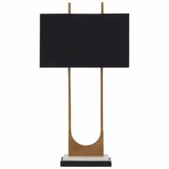 Malana Table Lamp Brass - Signature Design by Ashley -Desk Lamps sales shop unnamed file 938
