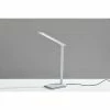 16" Declan Charge Wireless Charging Multi-Function Desk Lamp (Includes LED Light Bulb) White - Adesso