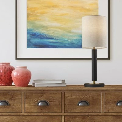Hollywood Table Lamp Black/Brass - Adesso 1 Hollywood Table Lamp Black/Brass - Adesso