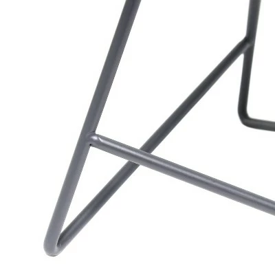 Down To The Wire Table Lamp with Fabric Shade Gray - Simple Designs 2 Down To The Wire Table Lamp with Fabric Shade Gray - Simple Designs - Image 2